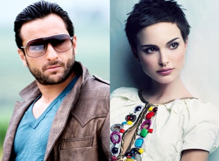 Saif Ali Khan signs Hollywood actress Natalie Portman